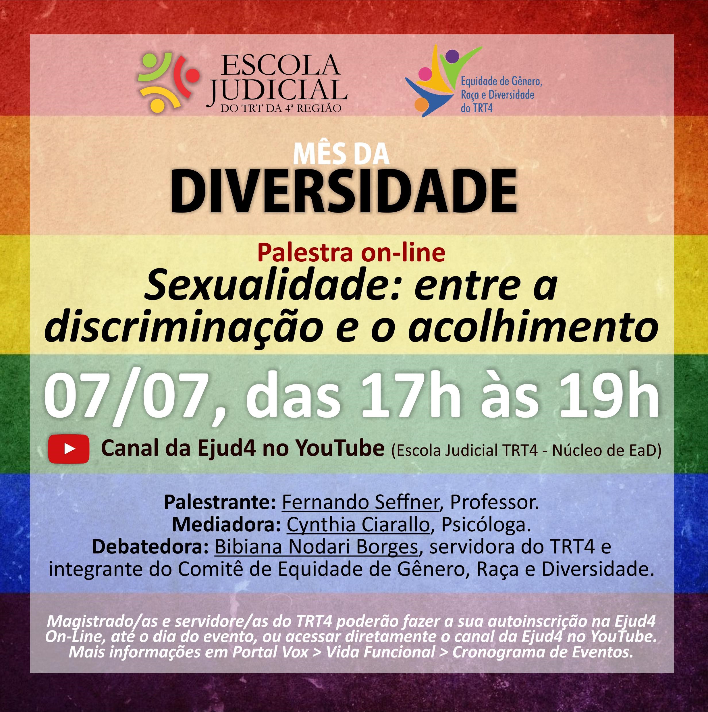 Card de divulgação do evento