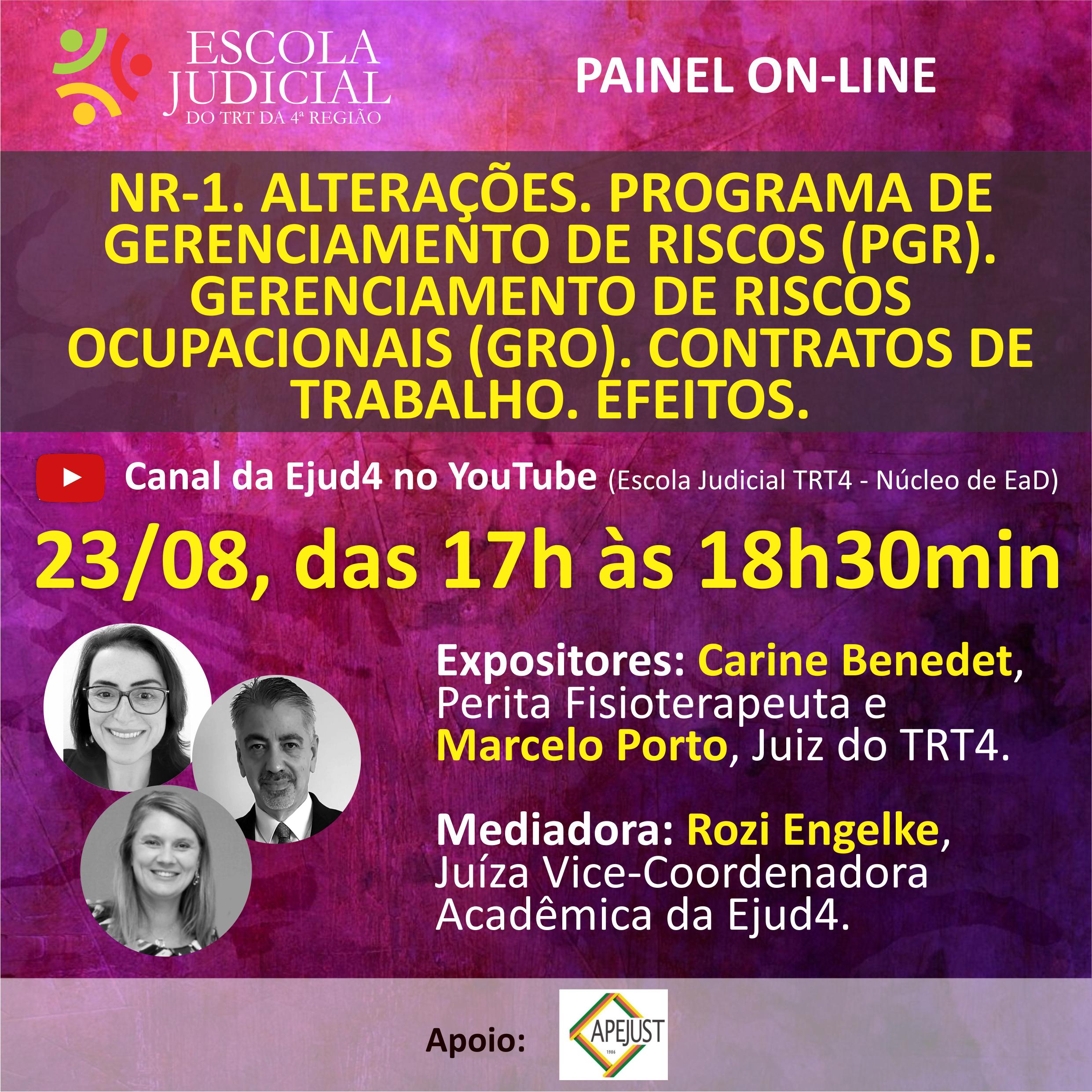 Card de divulgação do evento.