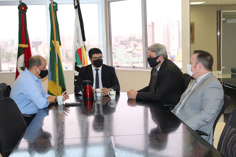 Daniel Nonohay, Francisco Rossal ,Tiago Mallmann e Márcio Lima do Amaral