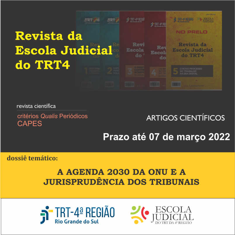 Disponível para acesso o fascículo nº 6 e publicado o Edital da próxima edição