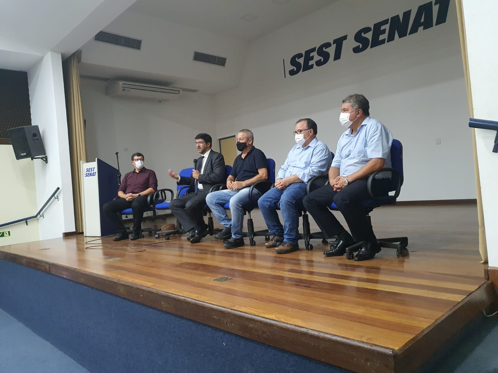 Palestra no Sest/Senat