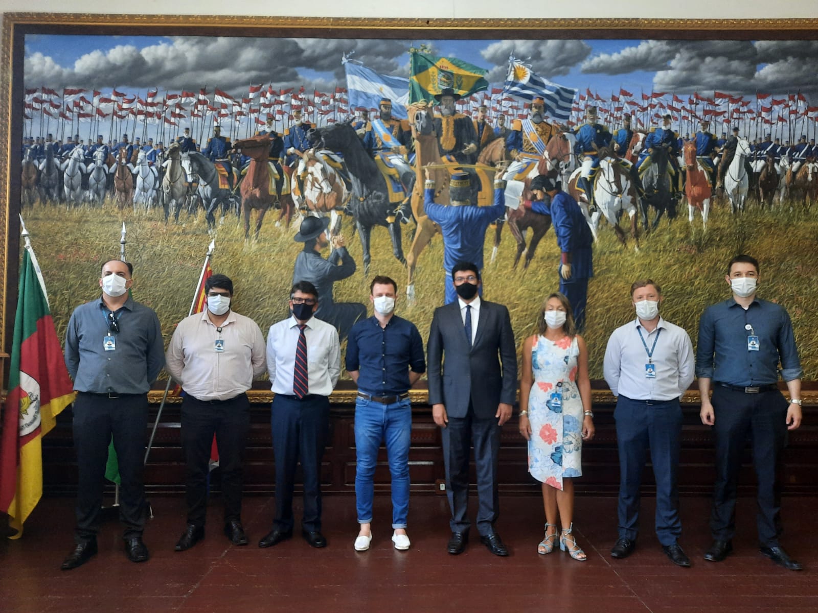 Visita à Prefeitura de Uruguaiana