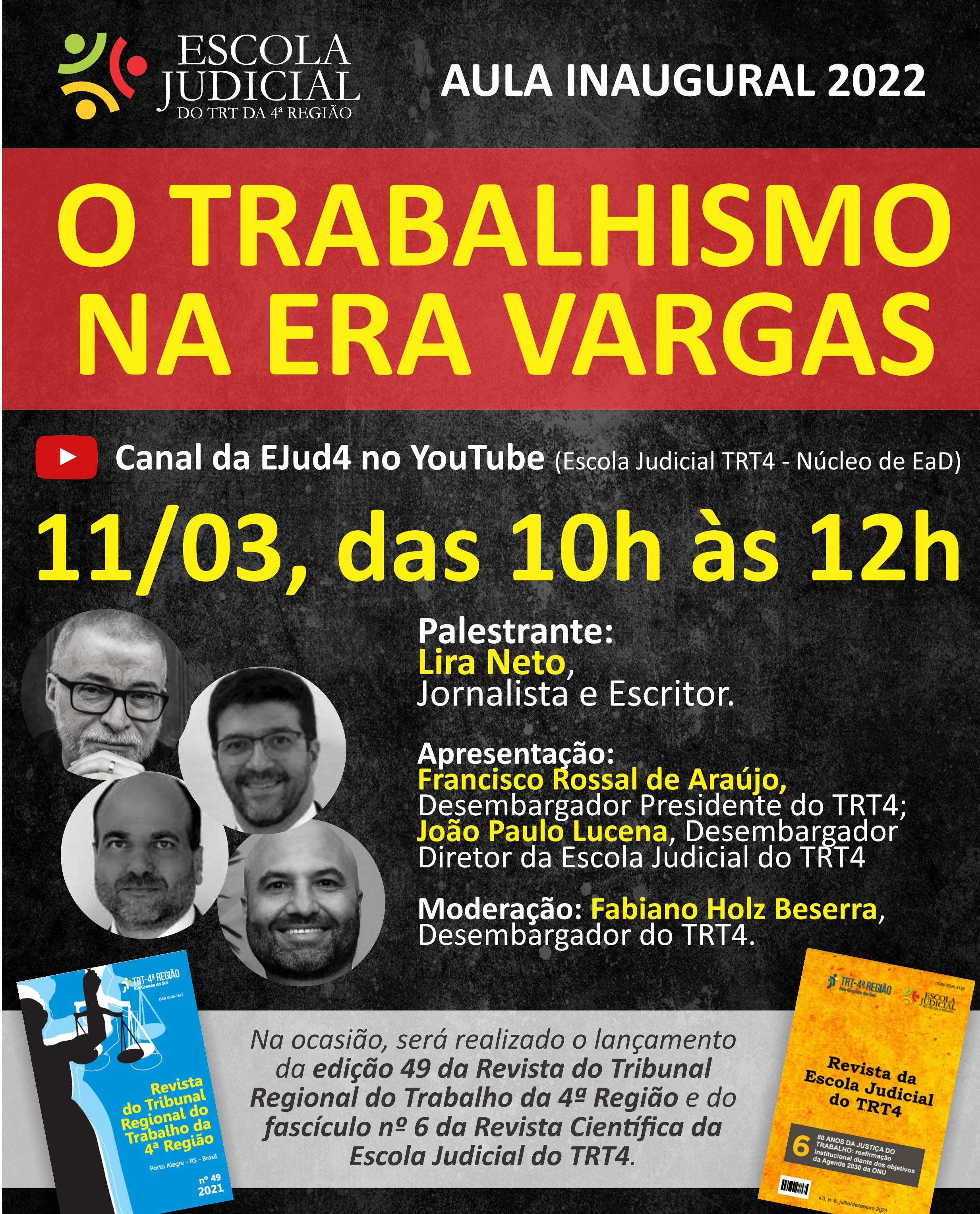 Card de divulgação do evento.