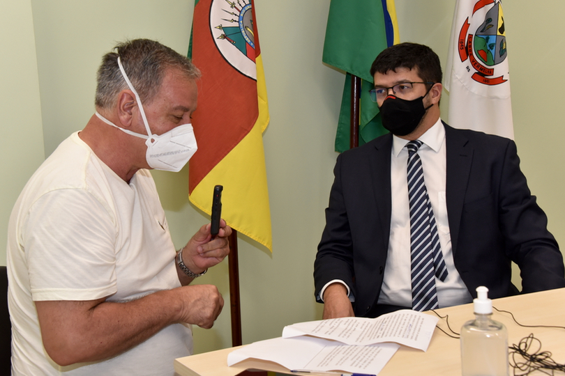 Equipe visita Foro Trabalhista