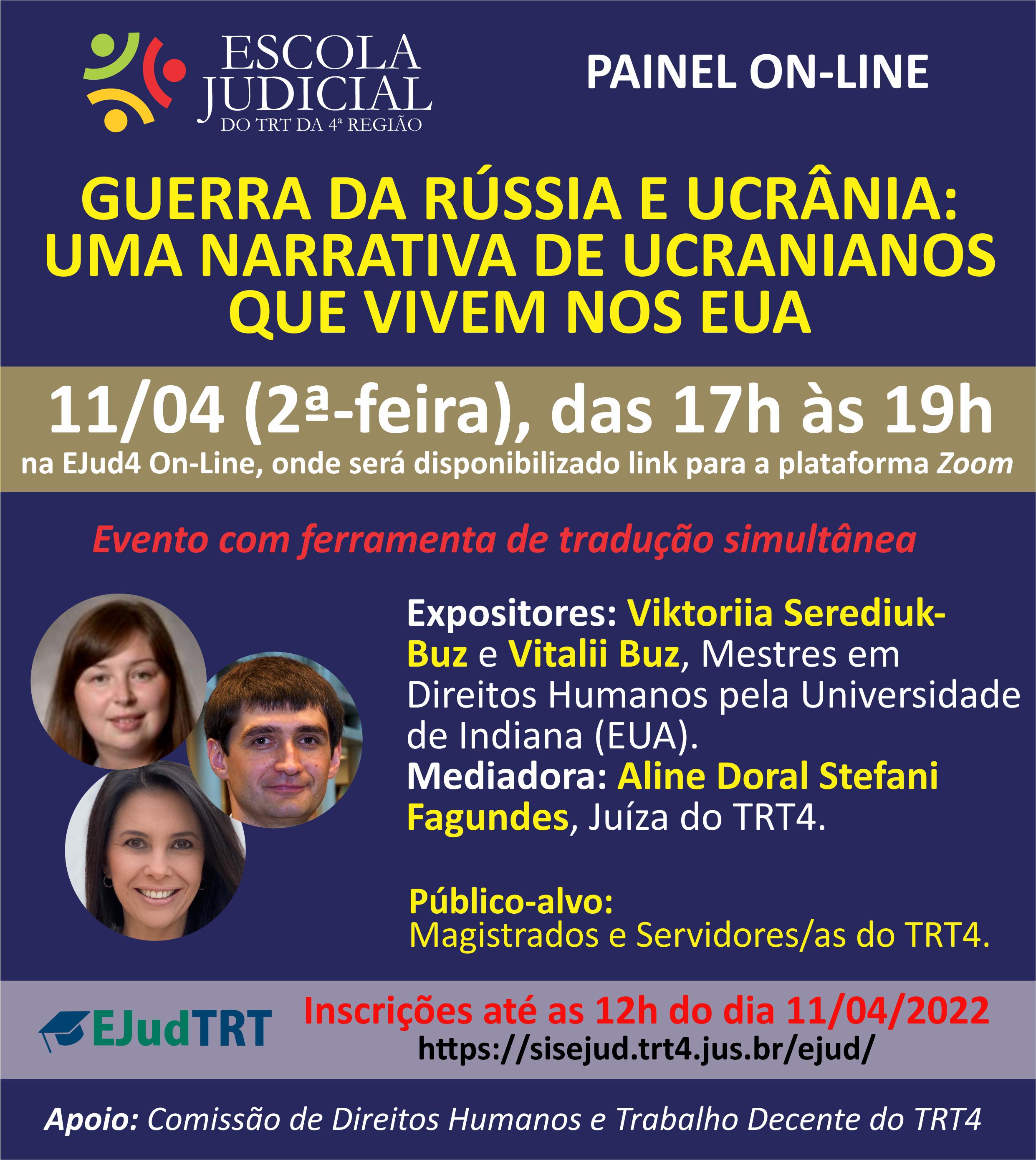 Card de divulgação do evento. descrição detalhada ao final do texto da notícia.