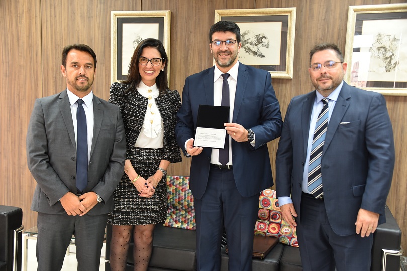 Luiz Fernando Moreira, Márcia Somensi, Francisco Rossal e Camilo Macedo.