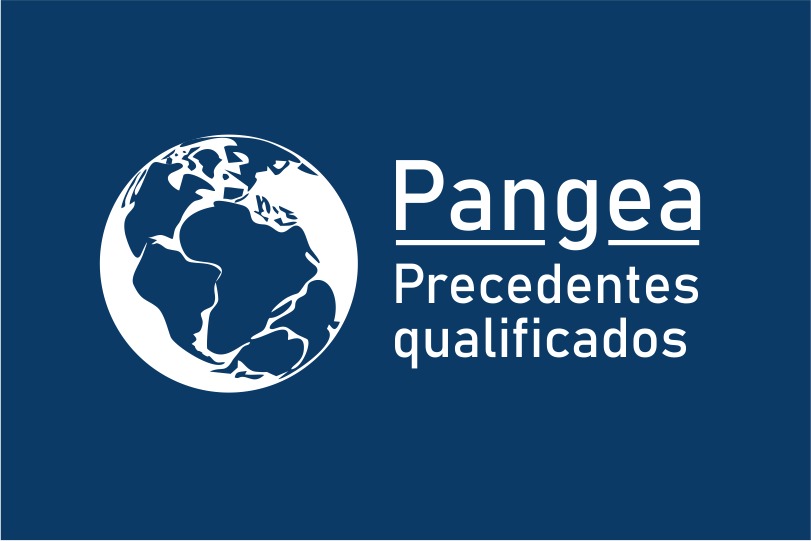 Logo do Pangea com nome do sistema e imagem do globo terrestre com os continentes unidos