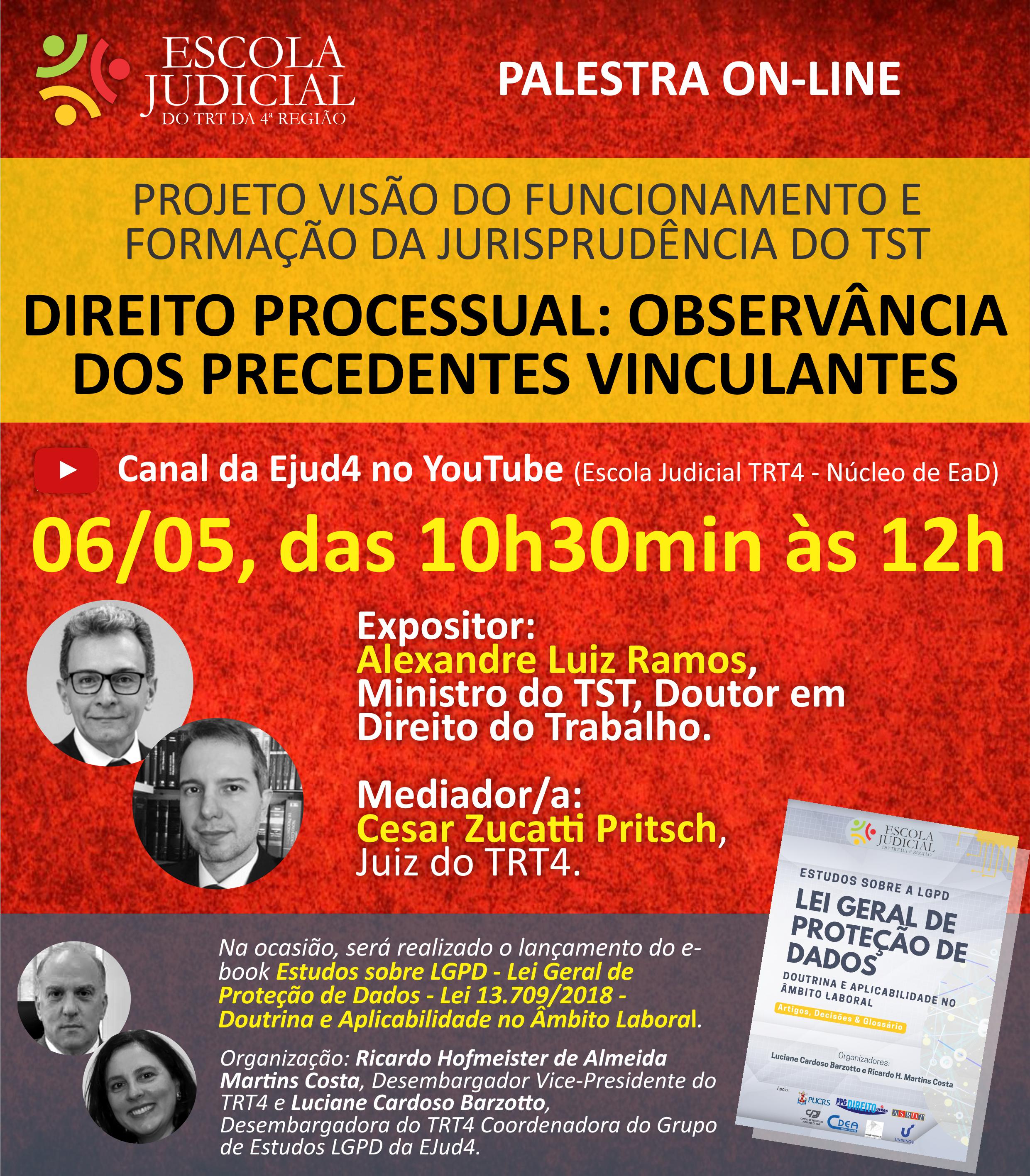 Card de divulgação do evento. Descrição detalhada no corpo da notícia.