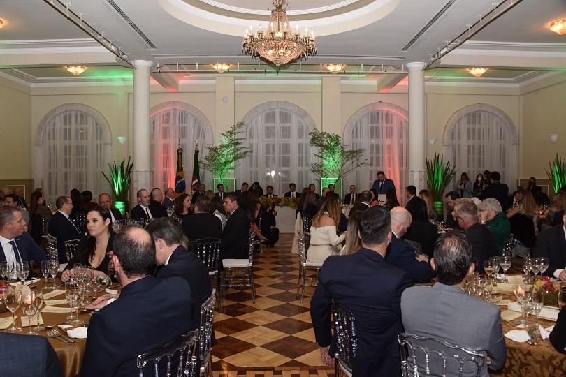 Solenidade realizada na Associação Leopoldina Juvenil