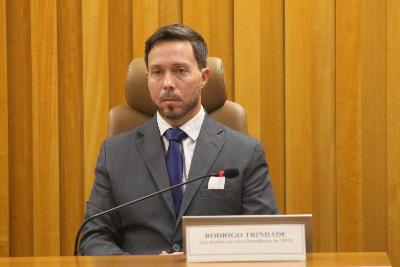 Rodrigo Trindade de Souza, juiz auxiliar da Vice-Presidência
