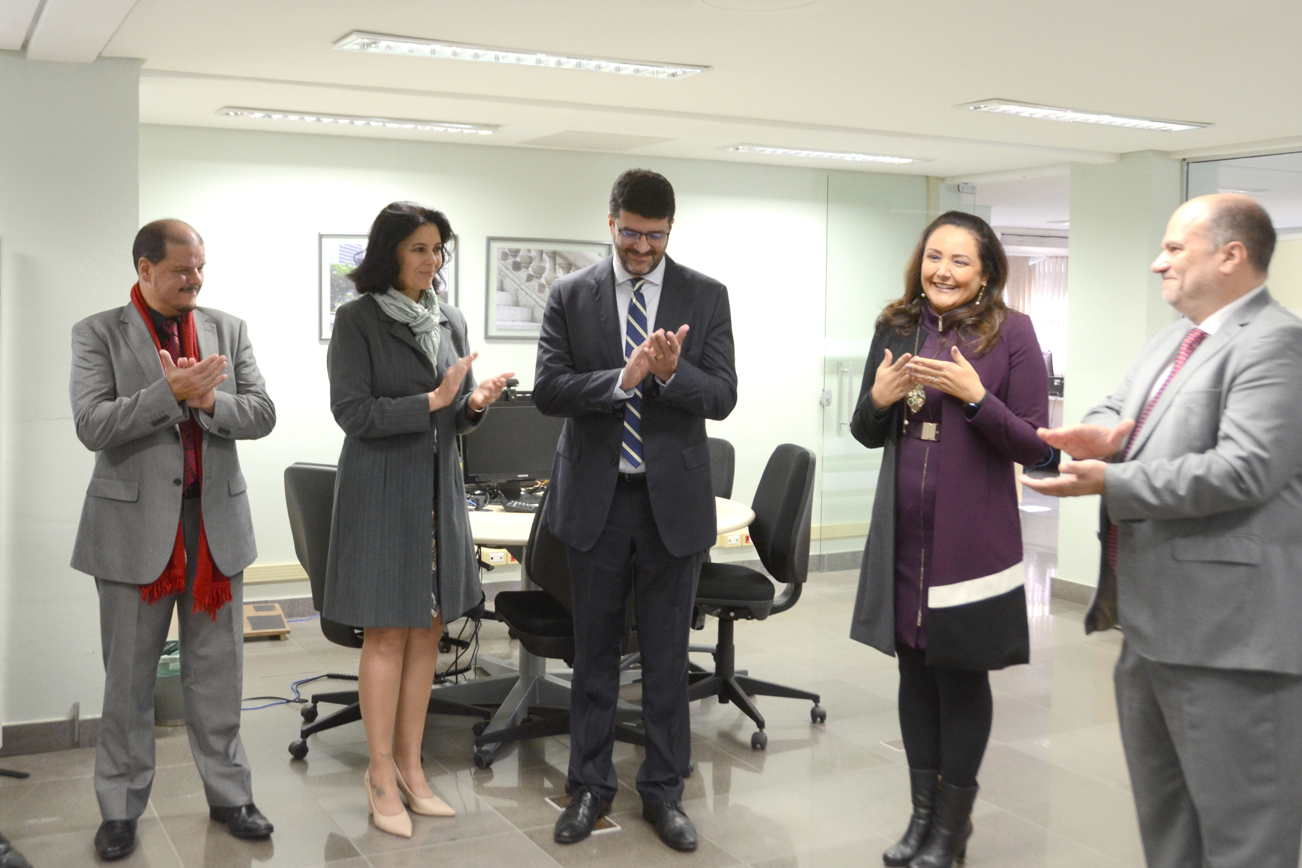 Dra. Maria Cristina e convidados