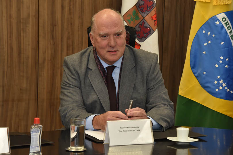 Des. Ricardo Martins Costa, vice-presidente do TRT-4