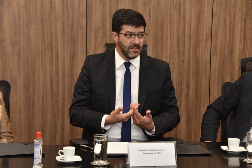 Des. Francisco Rossal de Araújo, presidende do TRT-4