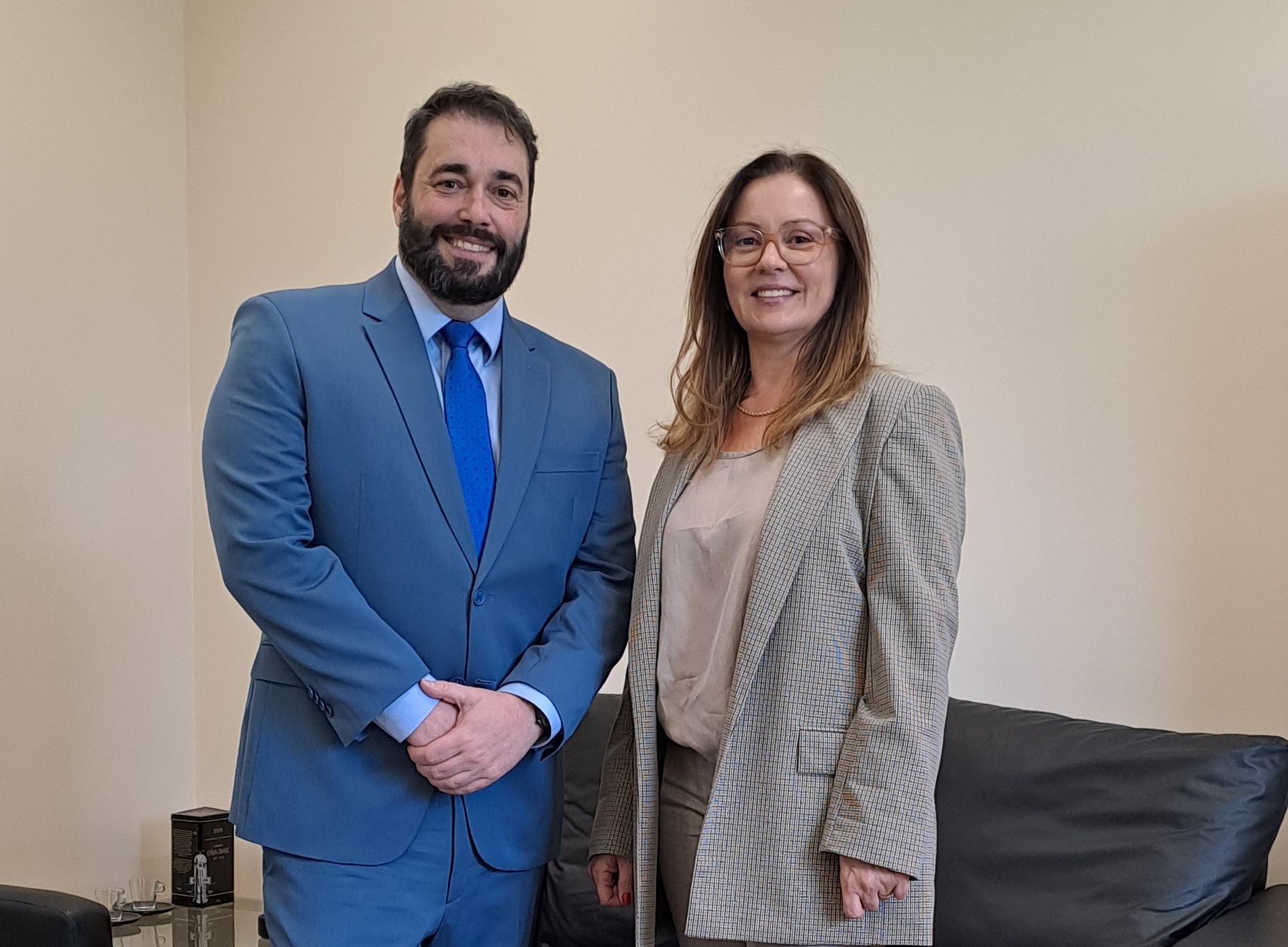 Alexandre Corrêa da Cruz e Adriana Moura Fontoura