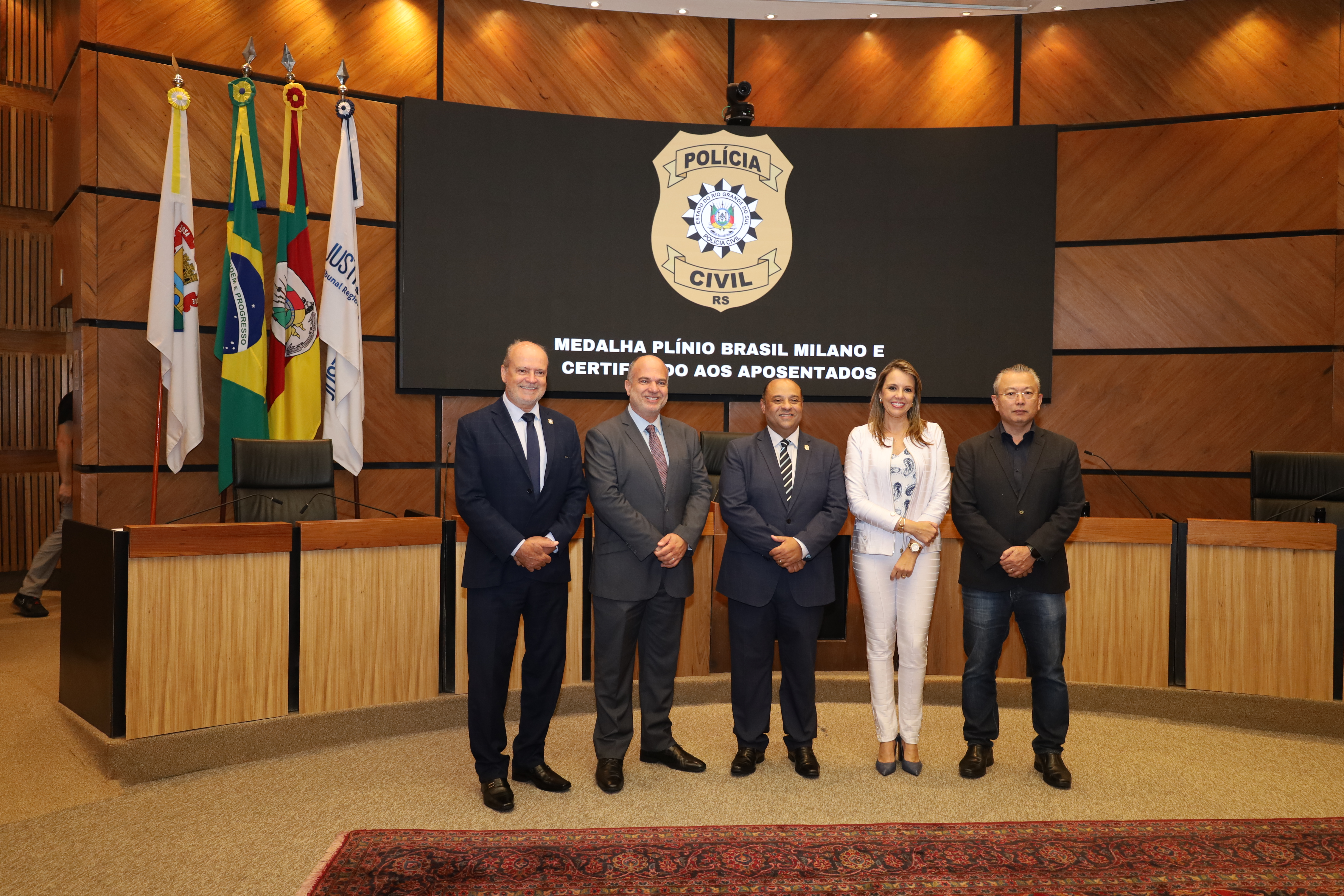 Guerreiro, Lucena, Sodré, Nadine e Ikeda