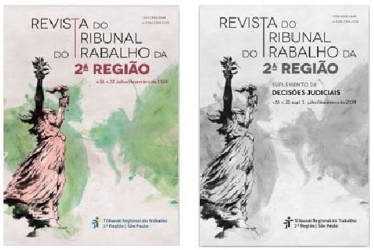 Capas da edição principal, em cores, e do suplemento, em preto e branco.