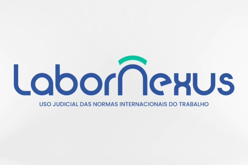Logo do Labor Nexus em azul e verde.
