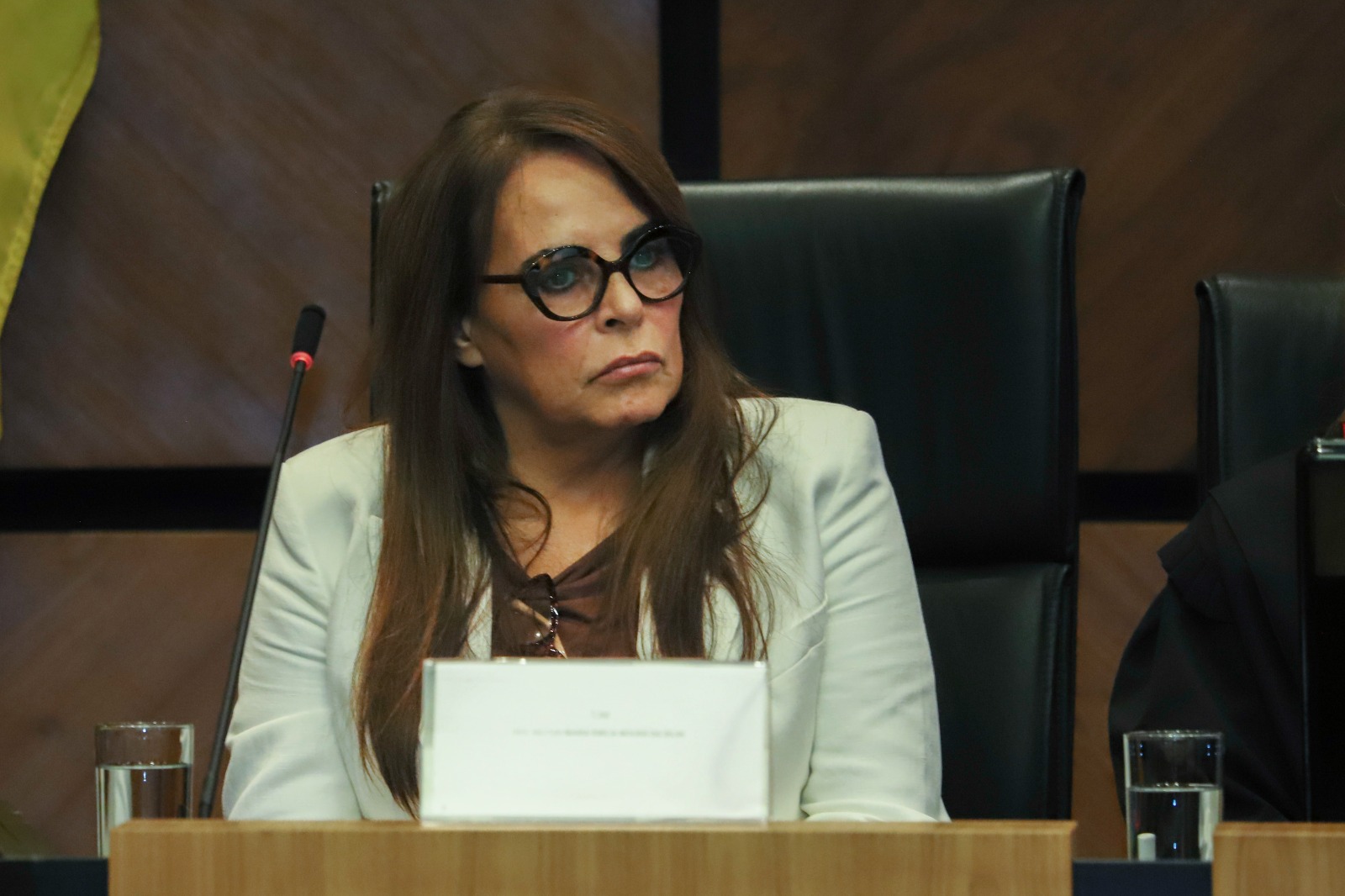 Foto da desembargadora militar Maria Emília Moura da Silva
