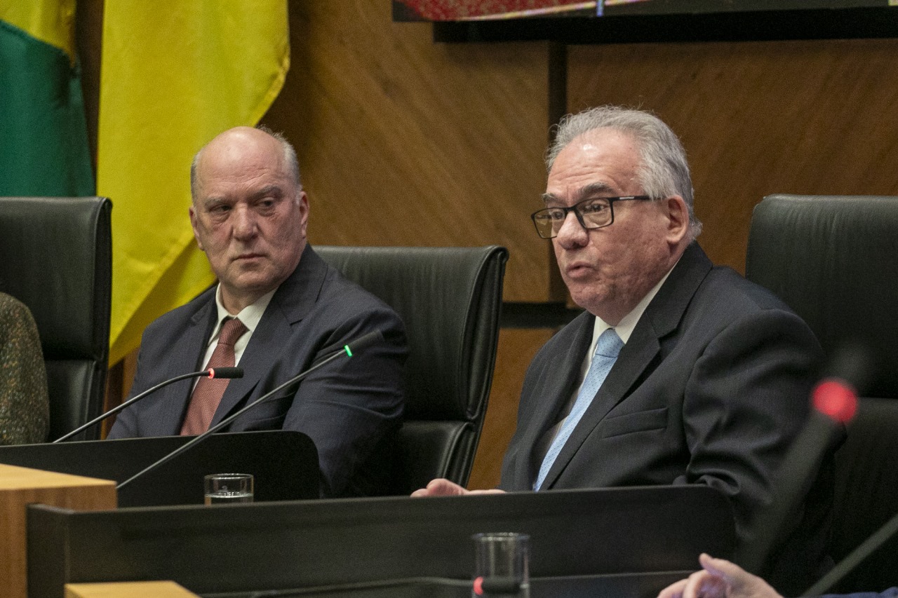 Des. Martins Costa (presidente do TRT-RS) e Min. Godinho