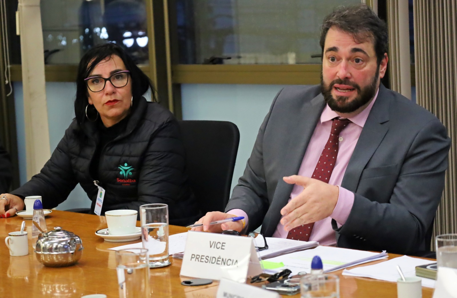 Des. Alexandre Cruz, falando