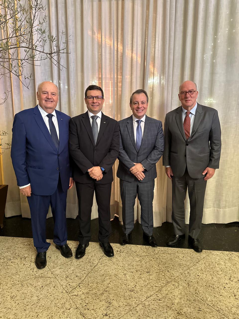 Luiz Antonio Colussi, Valter Pugliesi, Márcio Amaral e Martins Costa