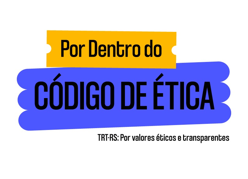 Logo da campanha Por Dentro do Código de Ética.