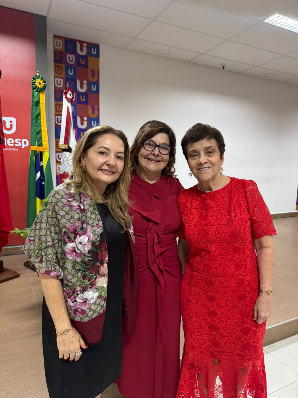 Desa. Carmen com as ministras Liana Chaib e Delaíde Arantes, do TST