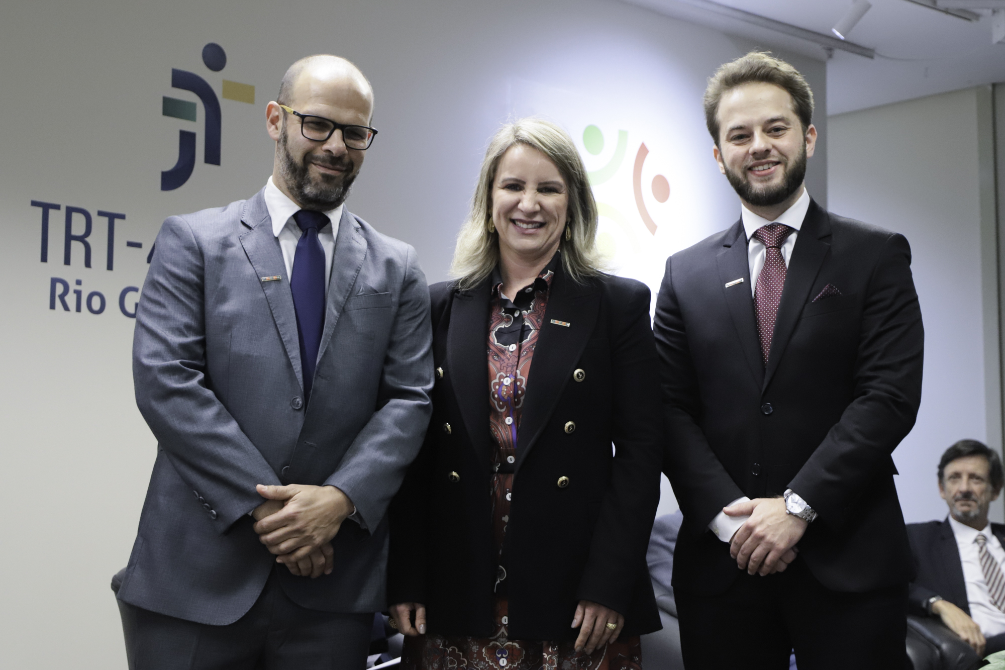 Oscar Krost, Martha Sittoni e Vitor Kaiser Jahn