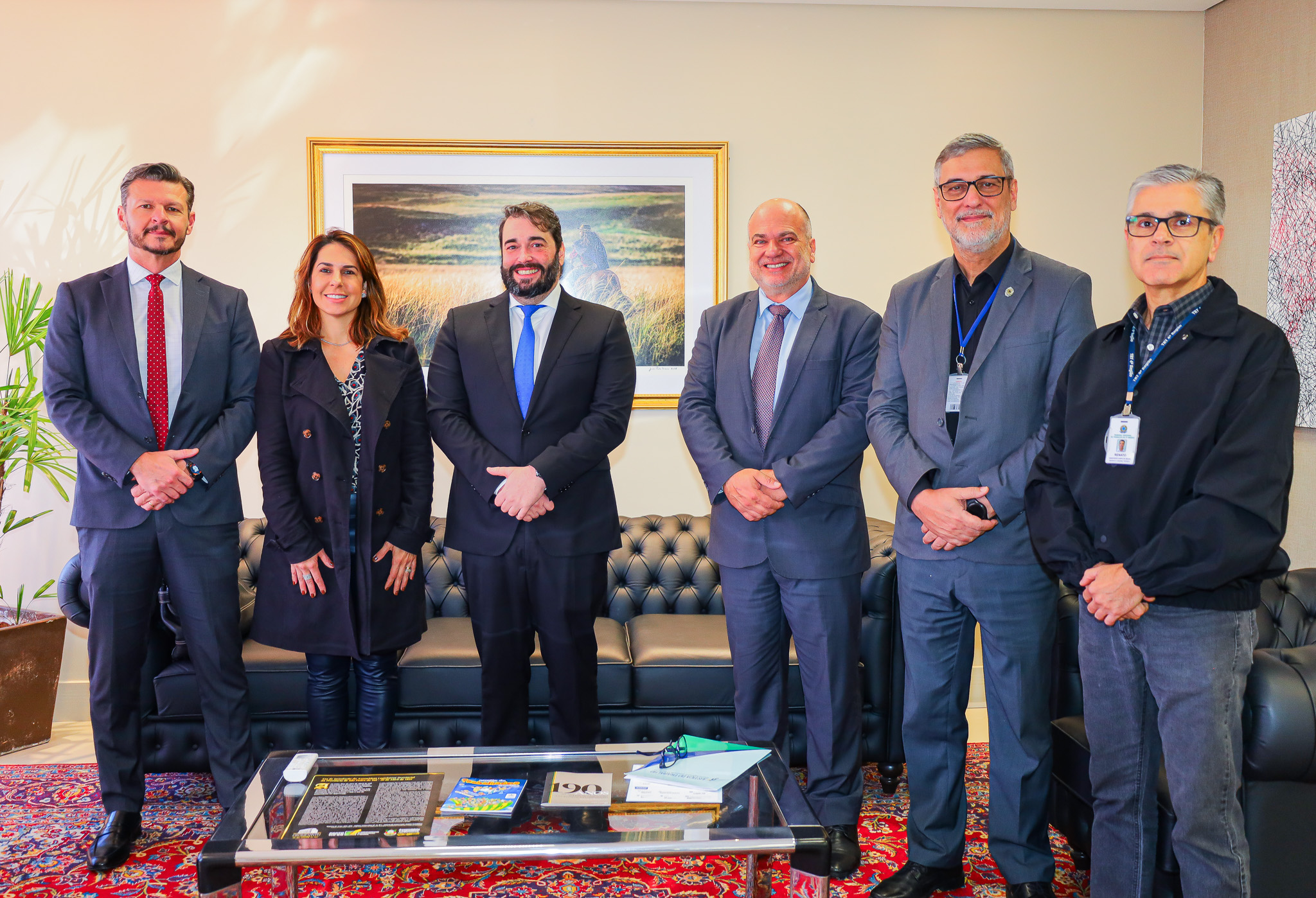 Del. Cristiano, Del. Camila, Des. Alexandre, Des. Lucena, Peixoto e Renato