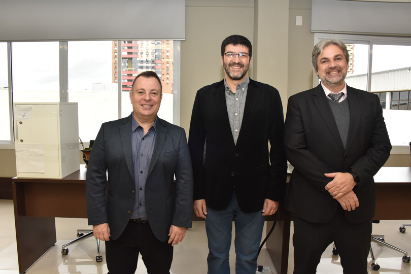 Márcio Amaral, Francisco Rossal e Tiago Mallmann