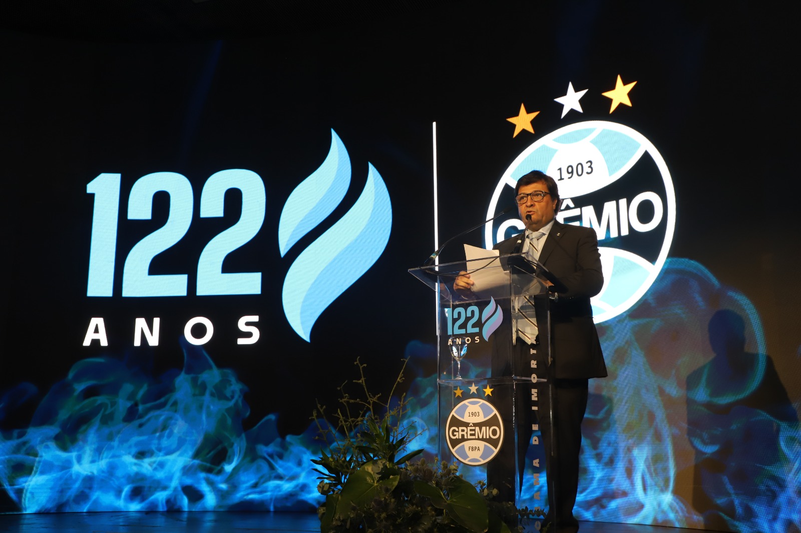 Alberto Guerra, presidente do Grêmio
