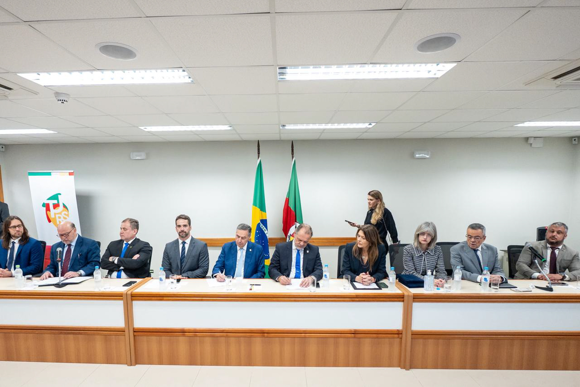 Mesa oficial da solenidade