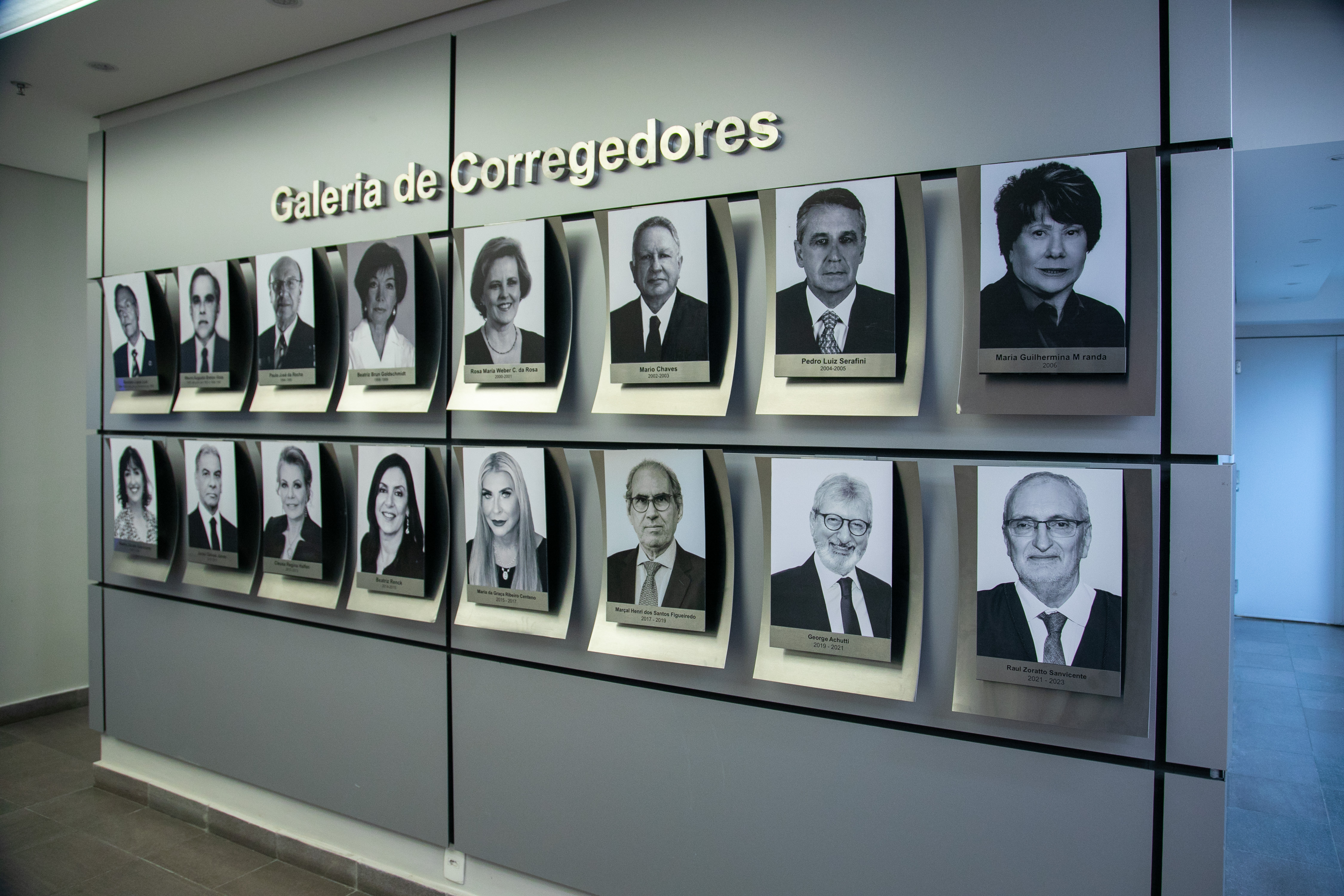 Galeria de Corregedores