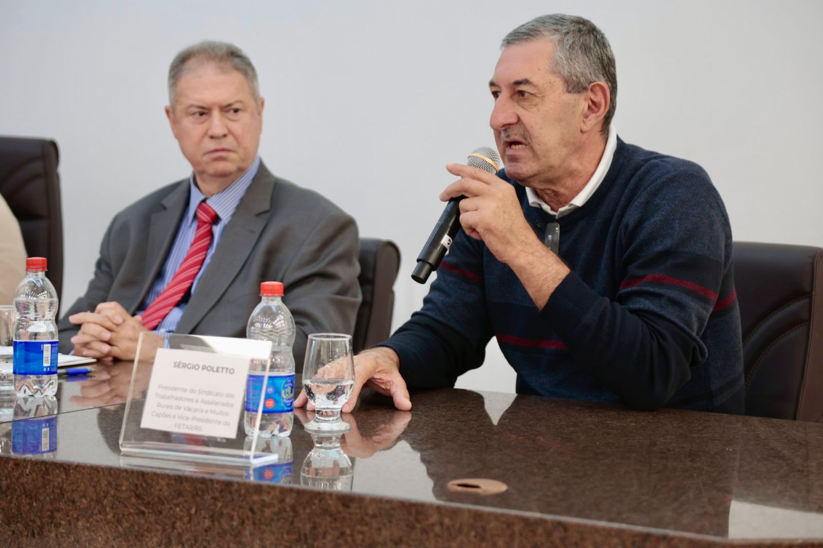 Sérgio Poletto, presidente do Sindicato dos Trabalhadores Rurais
