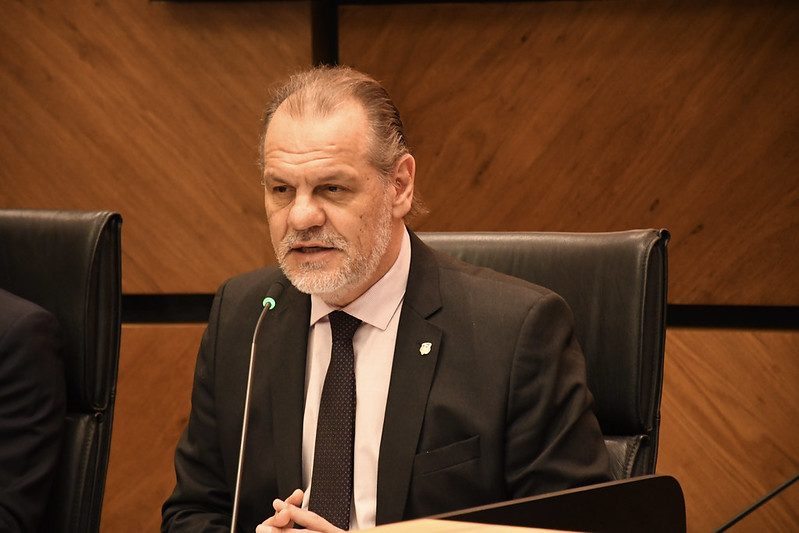 Presidente do TJRS Alberto Delgado Neto 