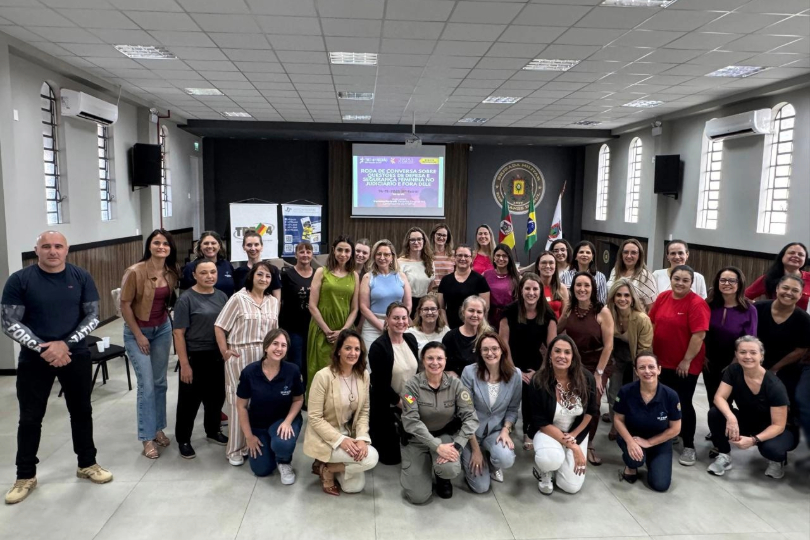 Grupo de participantes da atividade