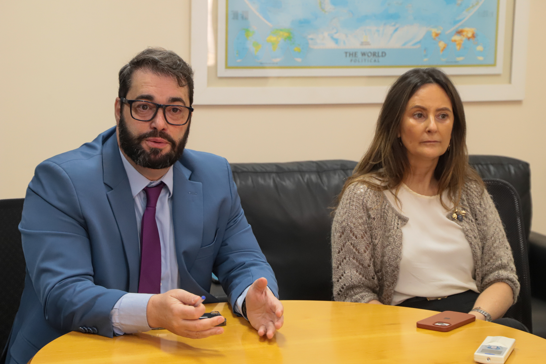 Des. Alexandre e Juíza Luciana Xavier