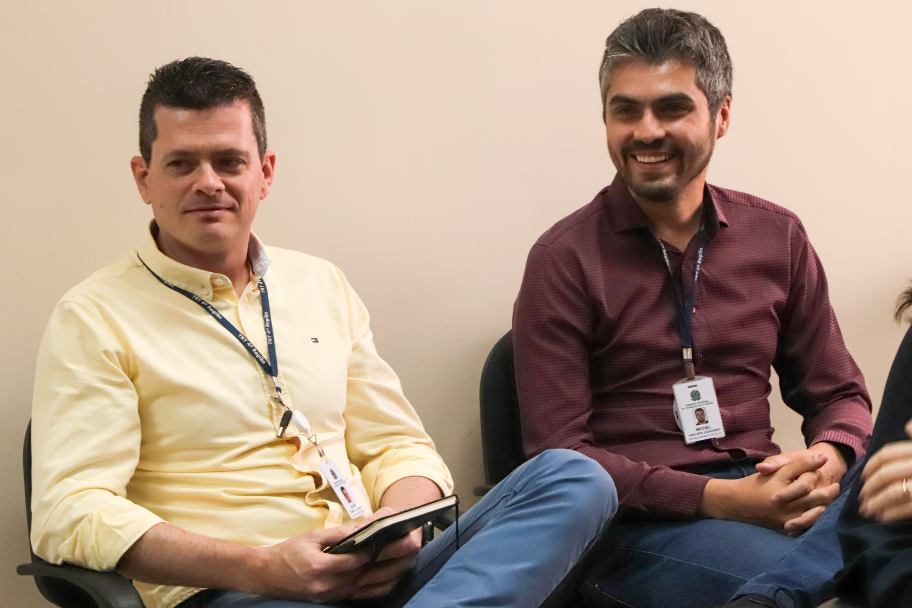 Juliano Silveira e Michel Barreto