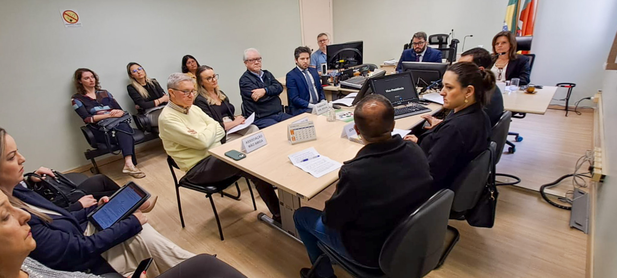 Mediação realizada no Foro Trabalhista de caxias do sul.
