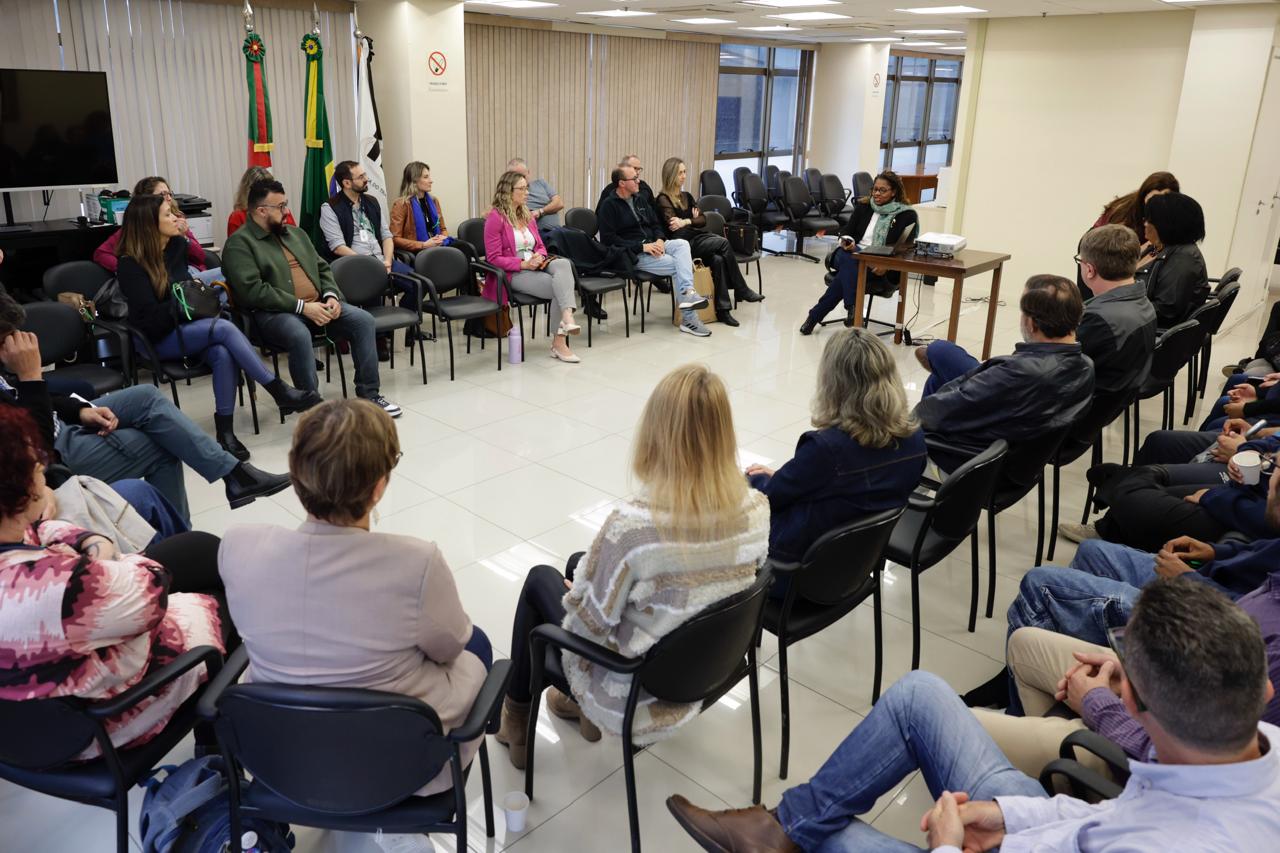 Roda de conversa sobre racismo recreativo e saúde mental.