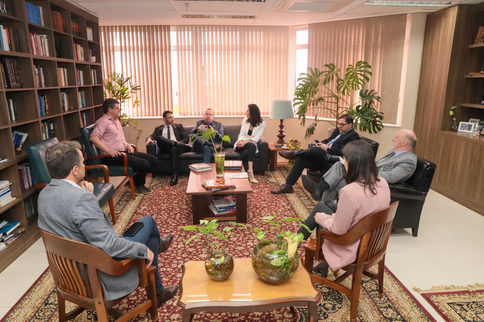 Reunião da Satergs com a Presidência do TRT-RS.