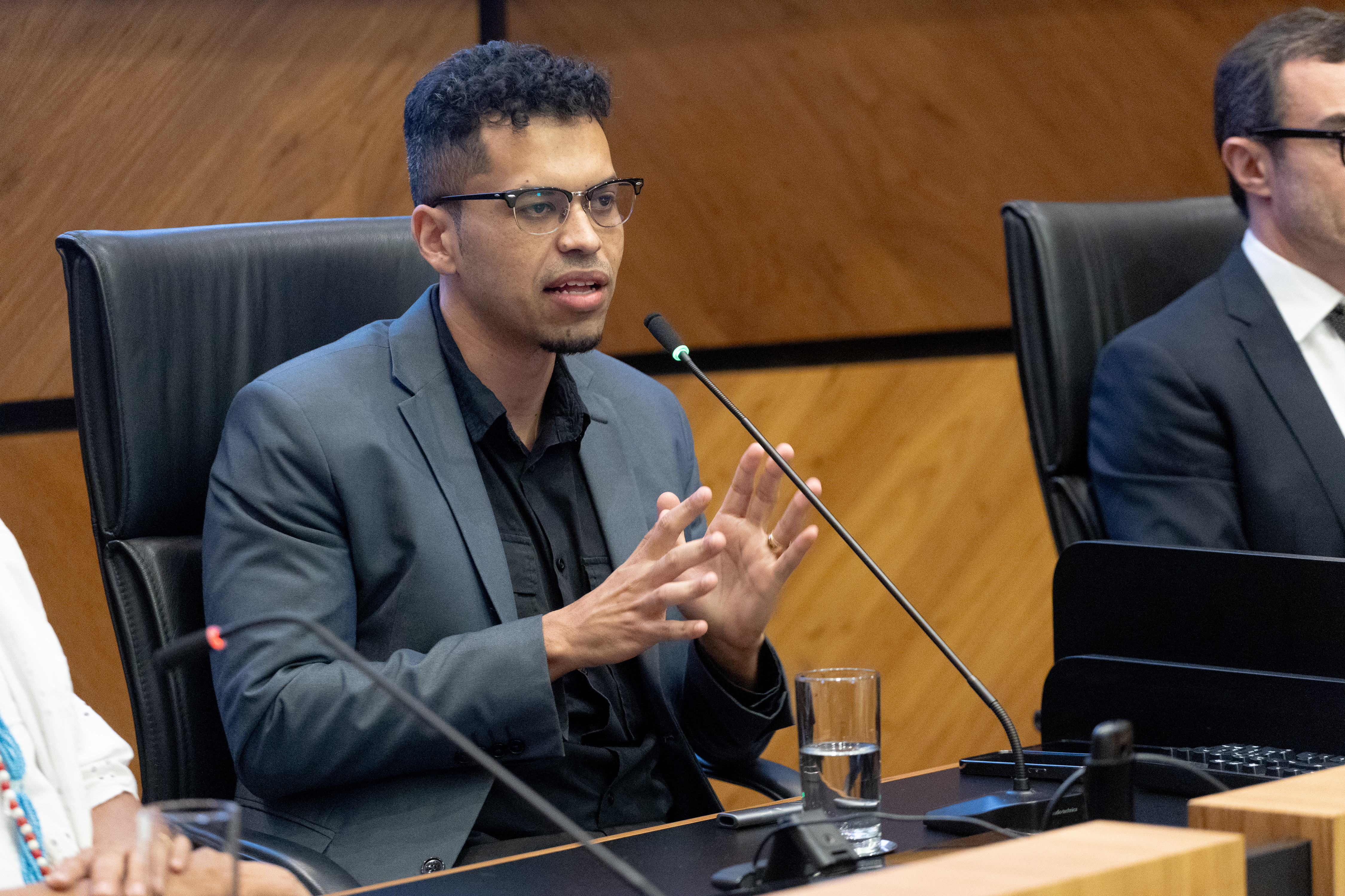 delegado de polícia Vinicius Nahan dos Santos