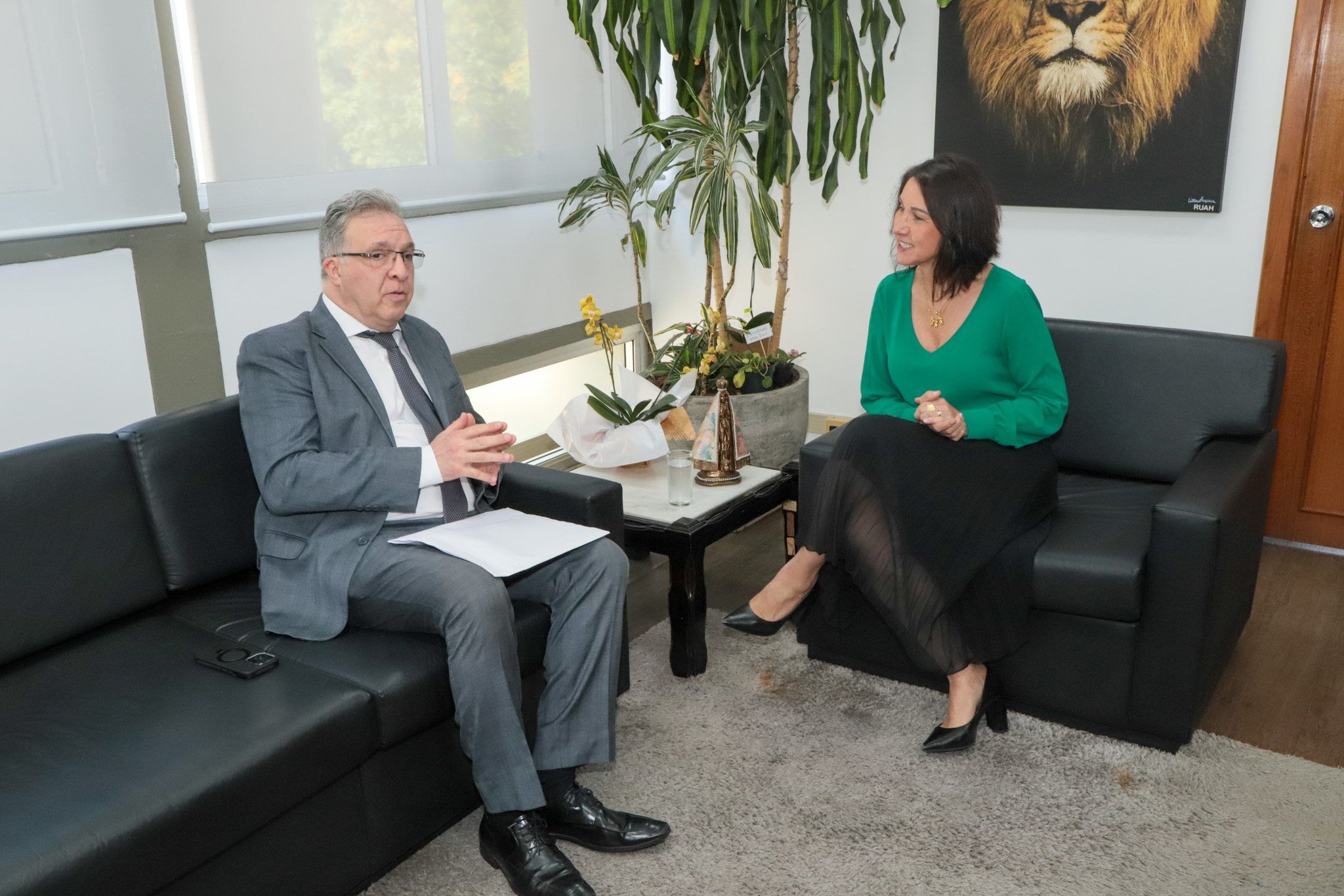 CÂMARA DE VEREADORES DE POA - Cláudio Cassou e Comandante Nádia