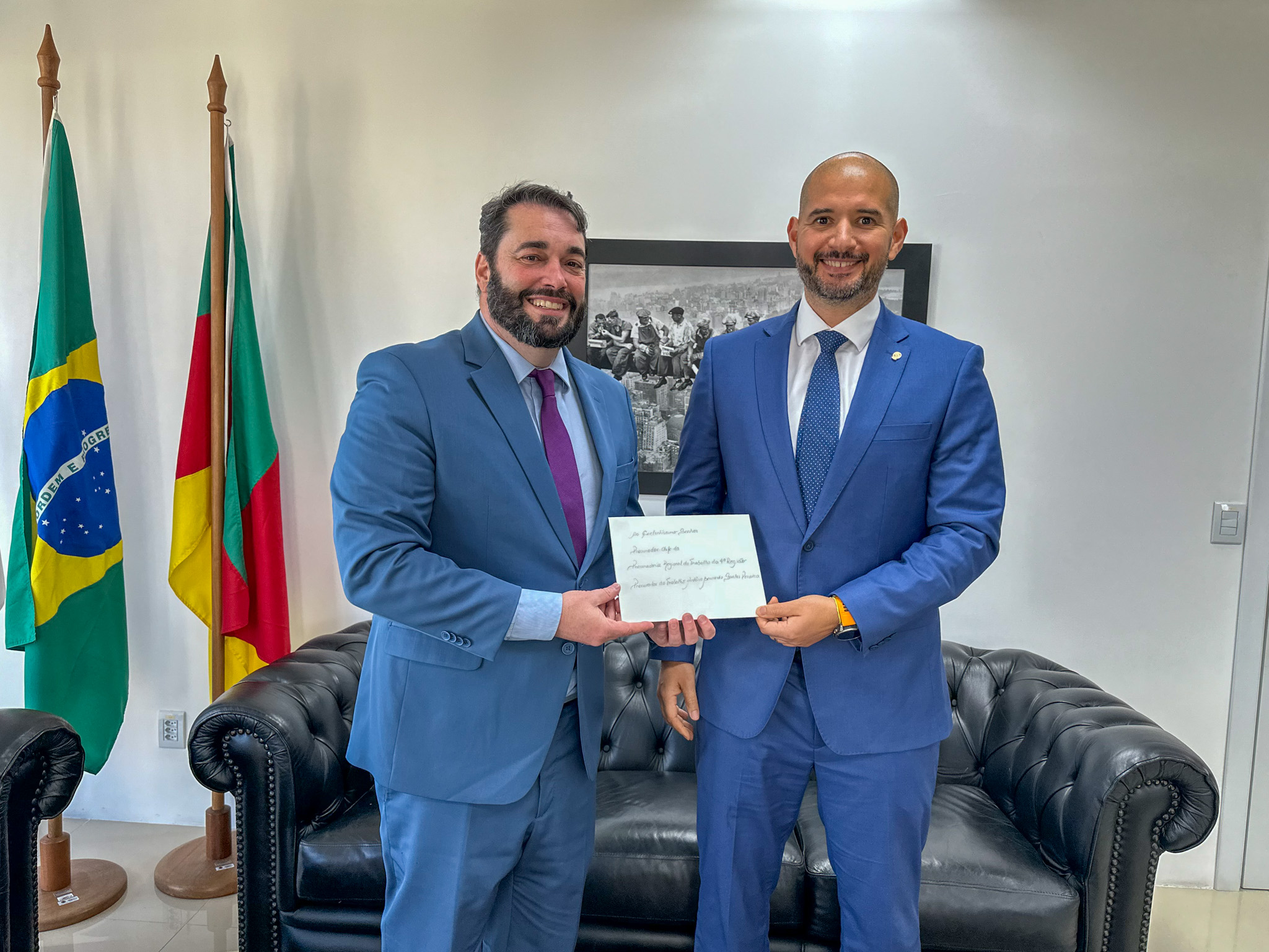 MINISTÉRIO PÚBLICO DO TRABALHO -  Alexandre Corrêa da Cruz e Antônio Bernardo Santos Pereira