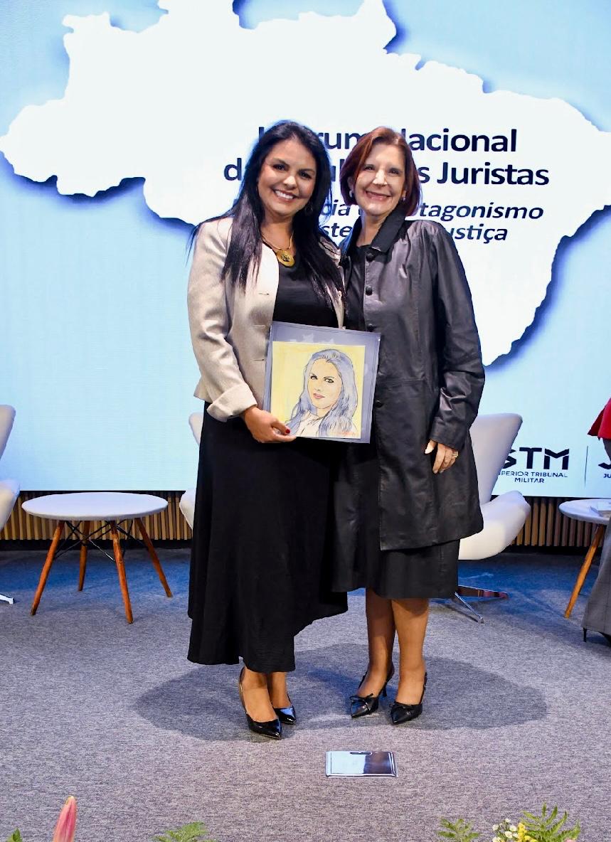 juíza Tânia Regina Silva Reckziegel no evento Fórum Nacional das Mulheres Juristas