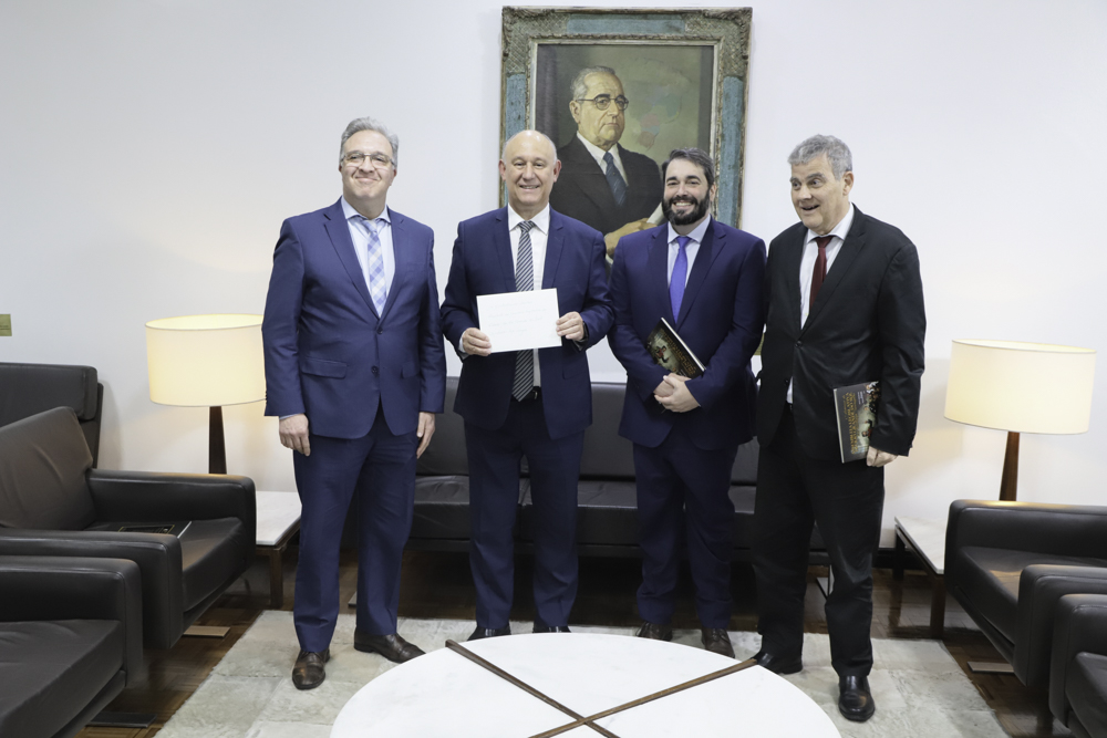 ASSEMBLEIA LEGISLATIVA DO RS - Cláudio Cassou, Pepe Vargas, Alexandre Cruz e Ricardo Fraga