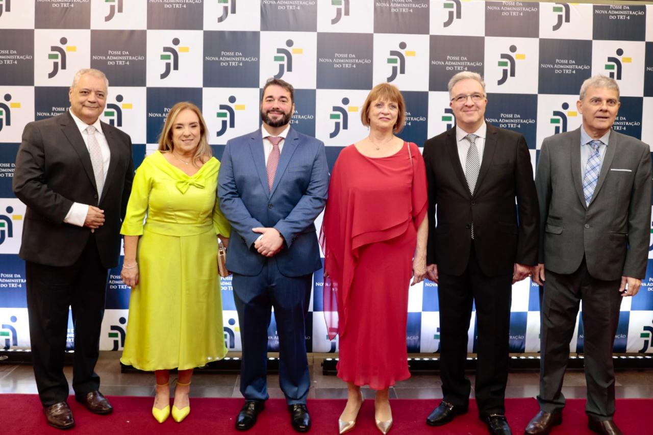 Fernando Cassal, Maria Silvana, Alexandre, Madalena, Cassou e Fraga
