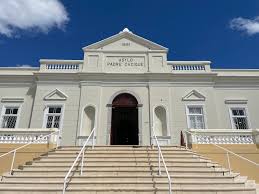 Fachada do Asilo Padre Cacique