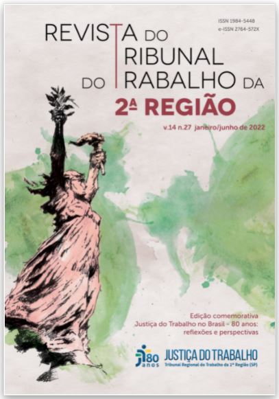 Edição especial traz o tema “Justiça do Trabalho no Brasil - 80 anos: reflexões e perspectivas"