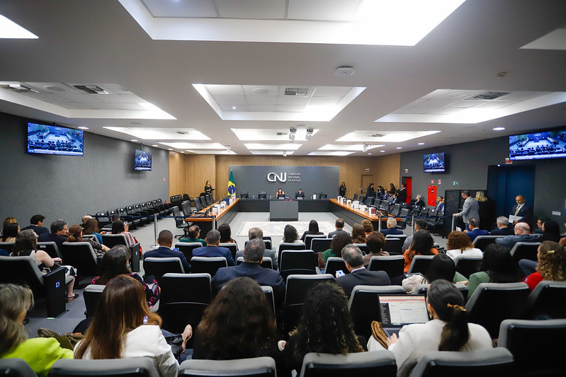 Cerimônia no CNJ
